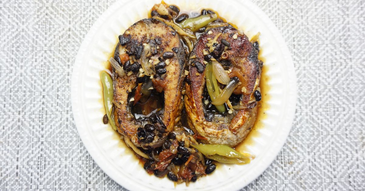 Bangus with tausi.