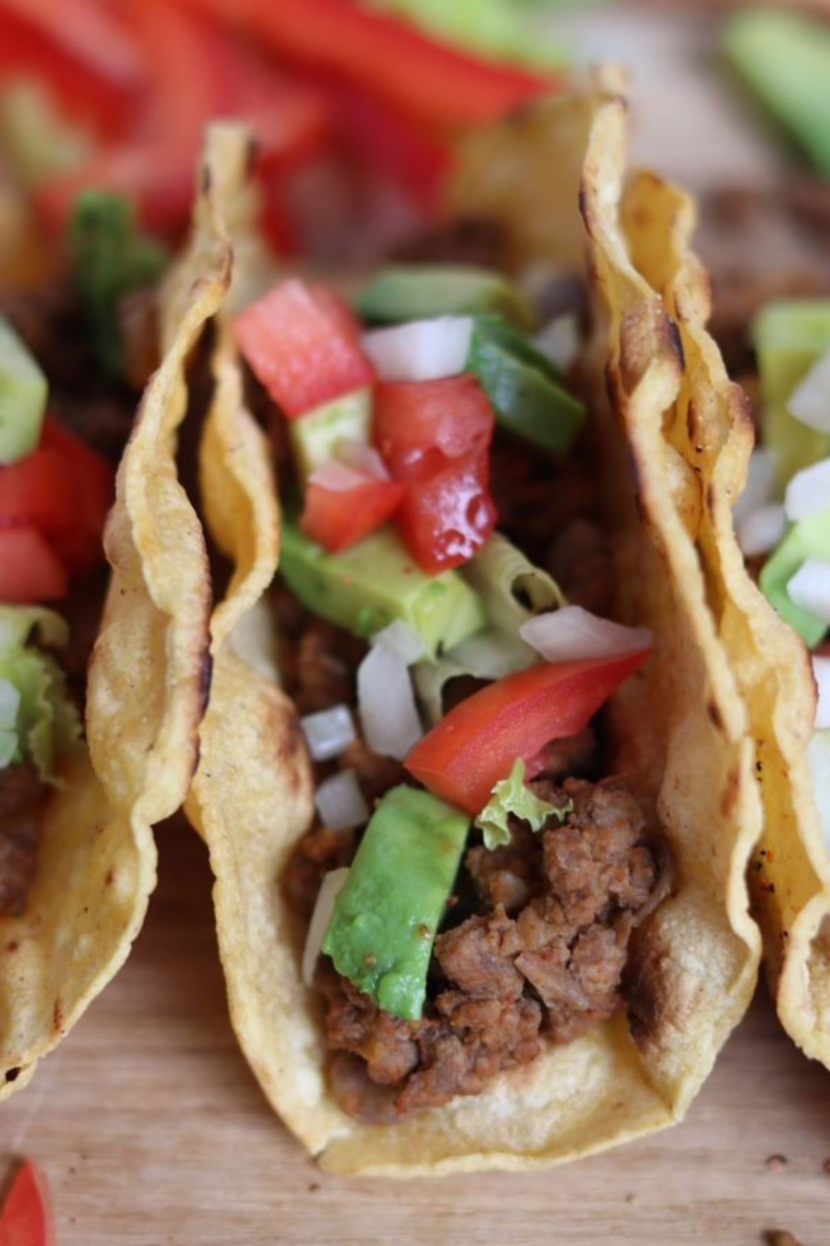 Ground Beef Tacos with Lentils