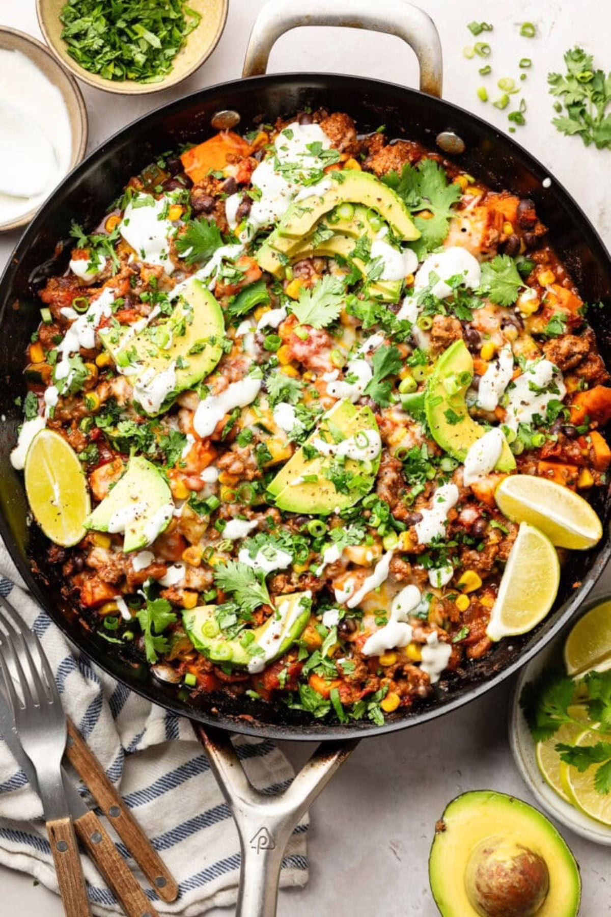 Ground Beef and Zucchini Skillet
