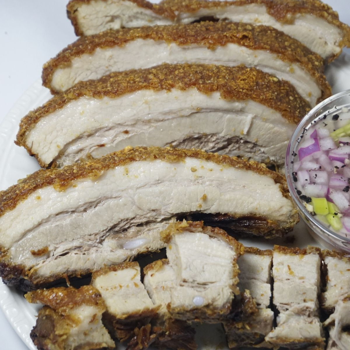 Lechon Color:green Lechon Kawali - Pinoy Family Recipes